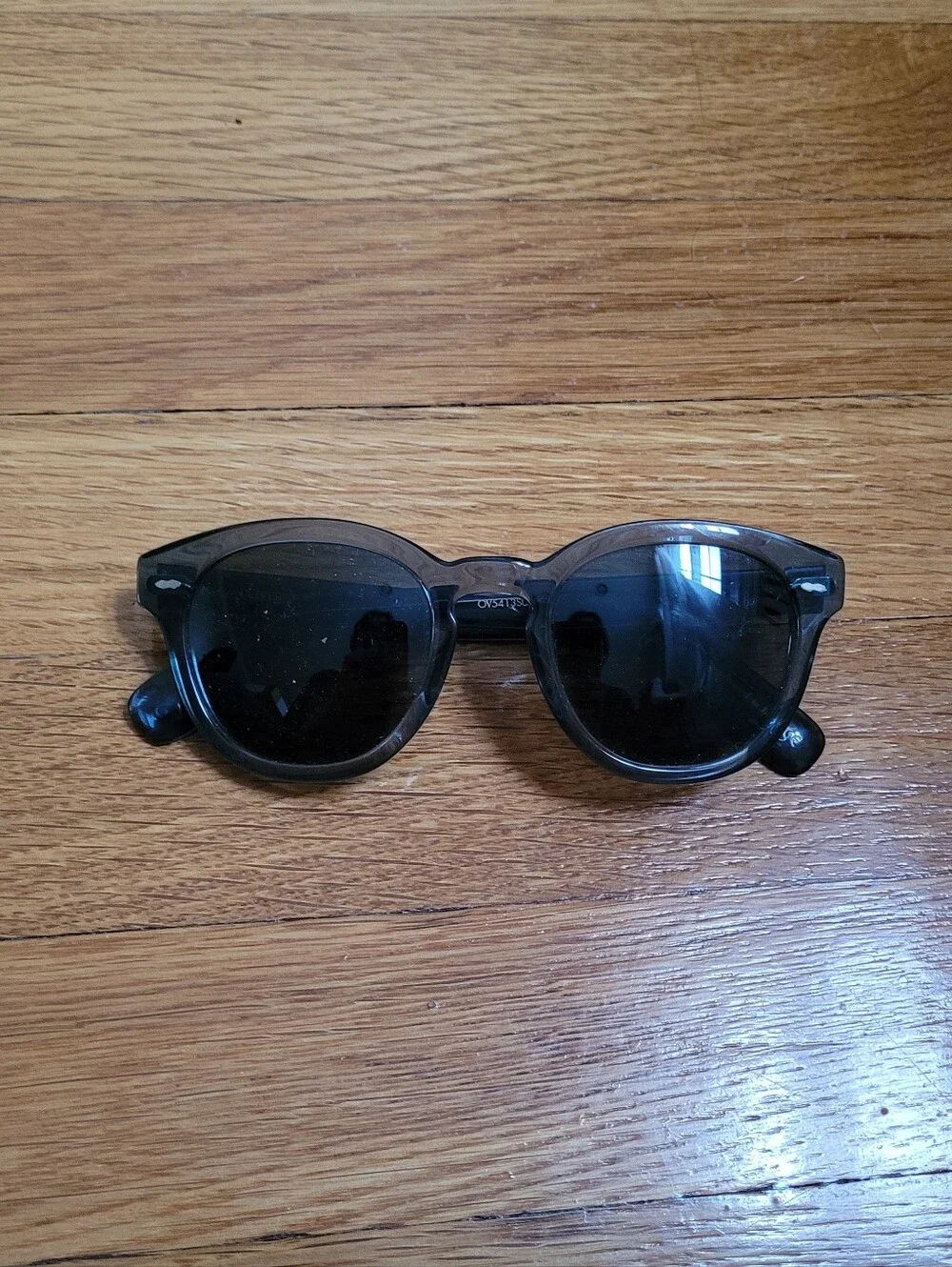 OLIVER PEOPLES CARY GRANT SUN VINTAGE GLASS OV5413SU WASHED TEAL SUNGLASSES 50mm